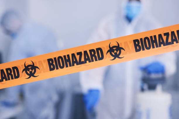 Professional Drug Lab Cleanup technician working in Hampton, VA
